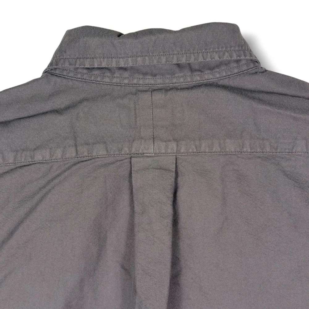 Polo Ralph Lauren Button Down Men XL Grey Classic Fit Cotton Long Sleeve Solid